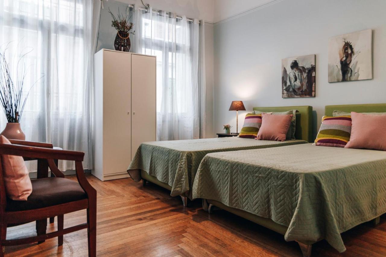 Monastiraki-Psiri, Old Town, 3-Bdr Apt, Sleep 6-10P, Spacious Court Yard Афіни Екстер'єр фото